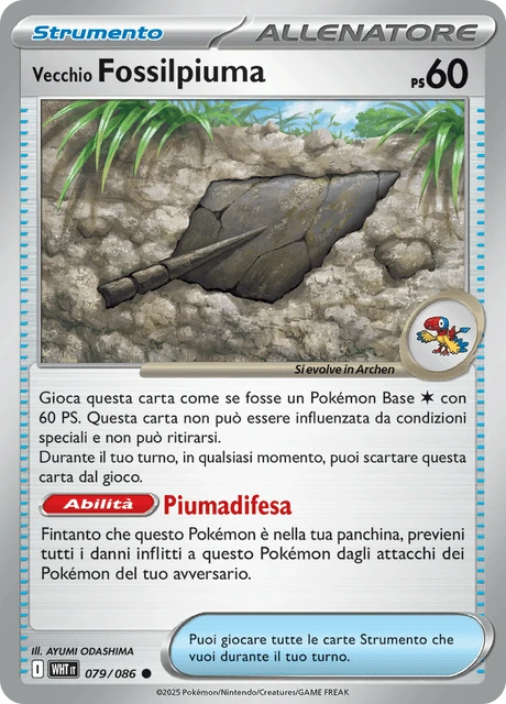 Vecchio Fossilpiuma – Normal