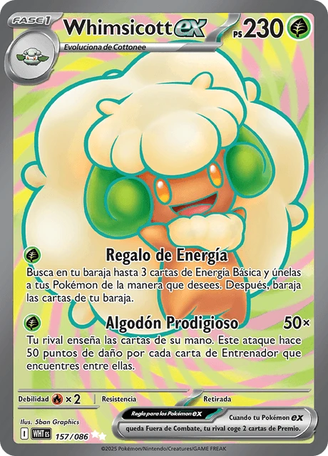Whimsicott ex – Holo
