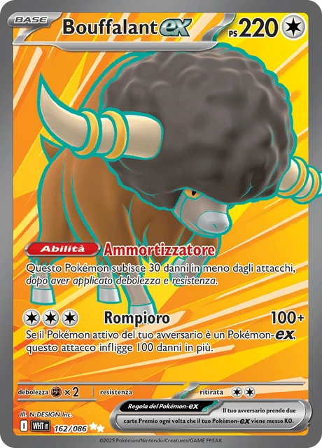 Bouffalant-ex – Holo