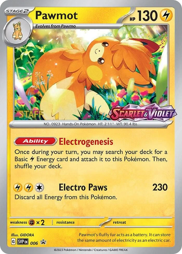 Pawmot – Holo · Stamped