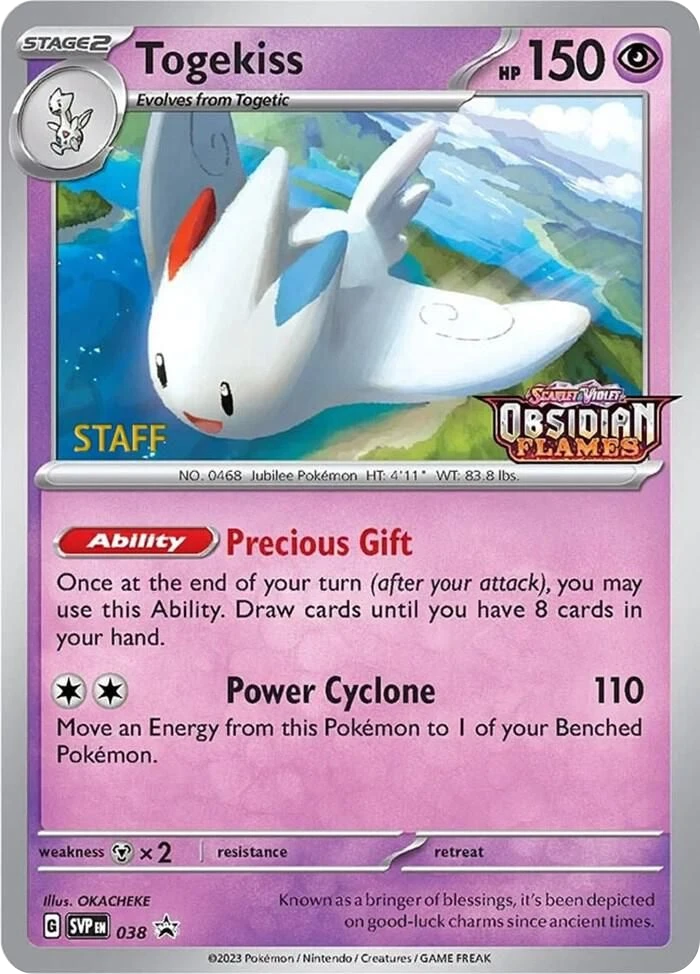 Togekiss – Holo · Stamped
