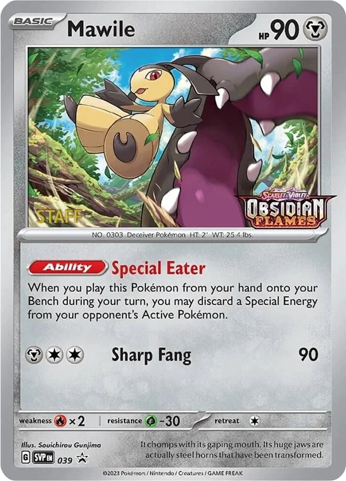 Mawile – Holo · Stamped