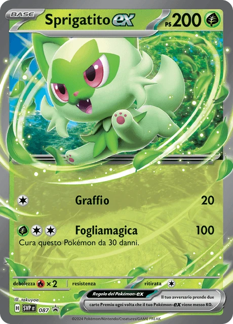 Sprigatito-ex – Holo