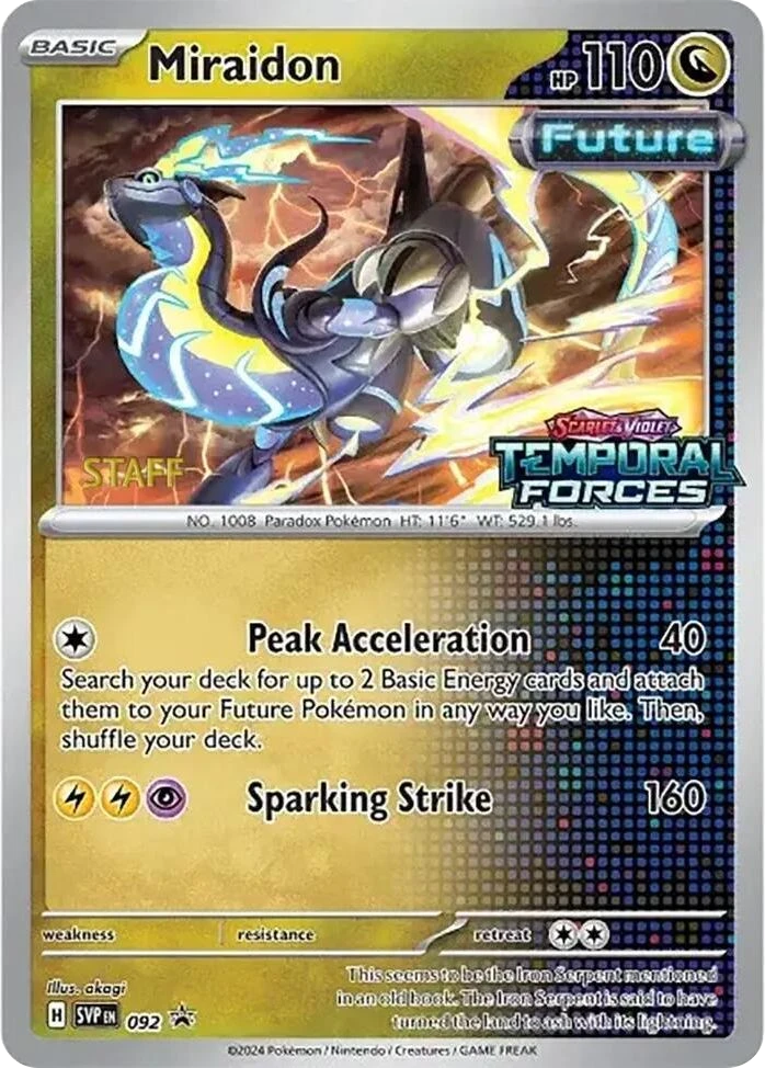 Miraidon – Holo · Stamped