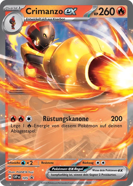 Crimanzo-ex – Reverse Holo