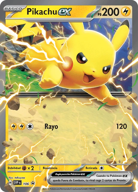 Pikachu ex – Reverse Holo