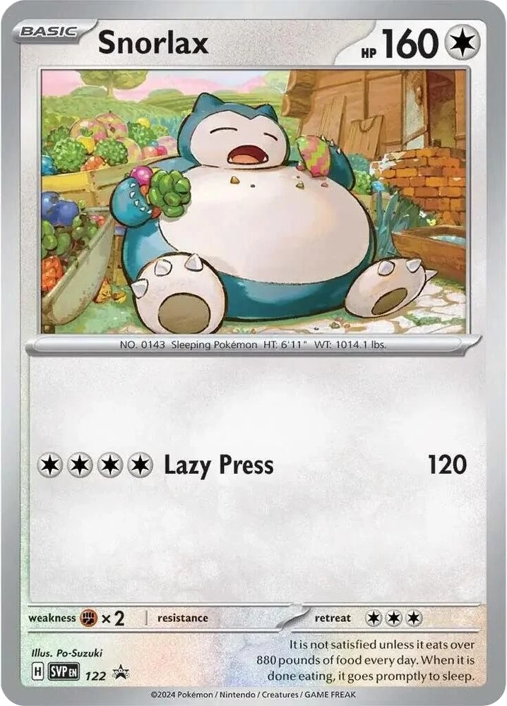 Snorlax – Holo