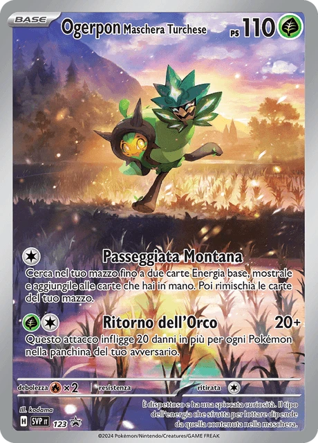 Ogerpon Maschera Turchese