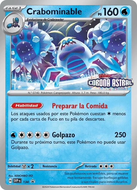 Crabominable – Reverse Holo