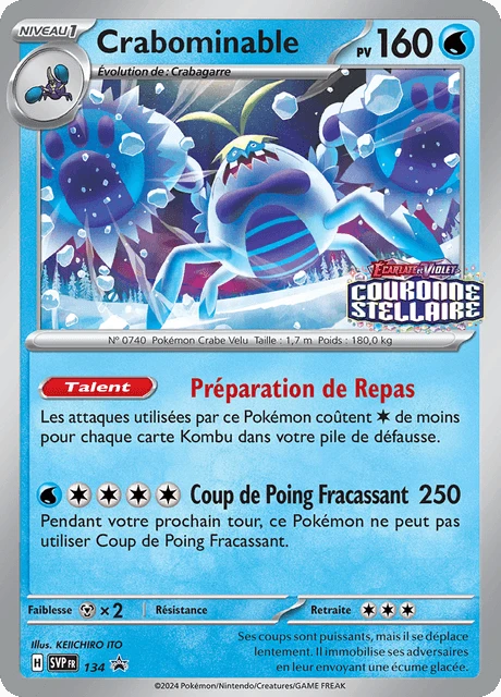 Crabominable – Reverse Holo