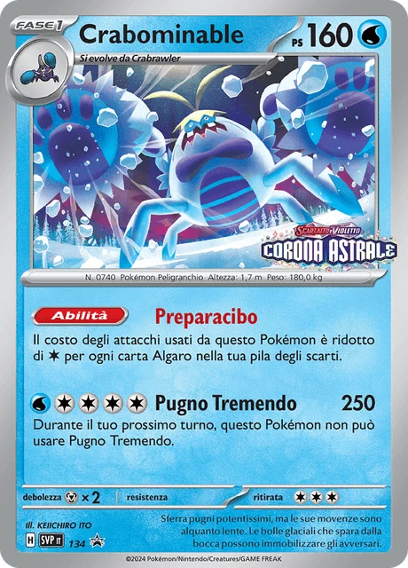 Crabominable – Reverse Holo