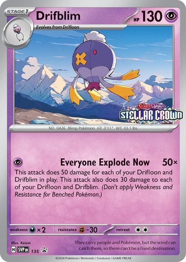 Drifblim – Reverse Holo