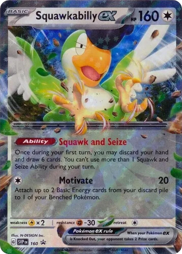 Squawkabilly ex – Holo