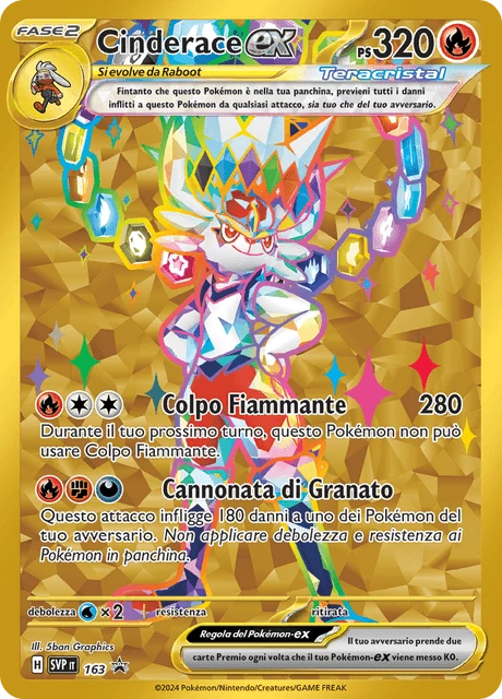 Cinderace-ex – Holo