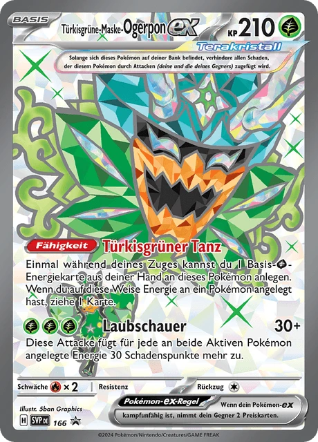 Türkisgrüne-Maske-Ogerpon-ex – Holo