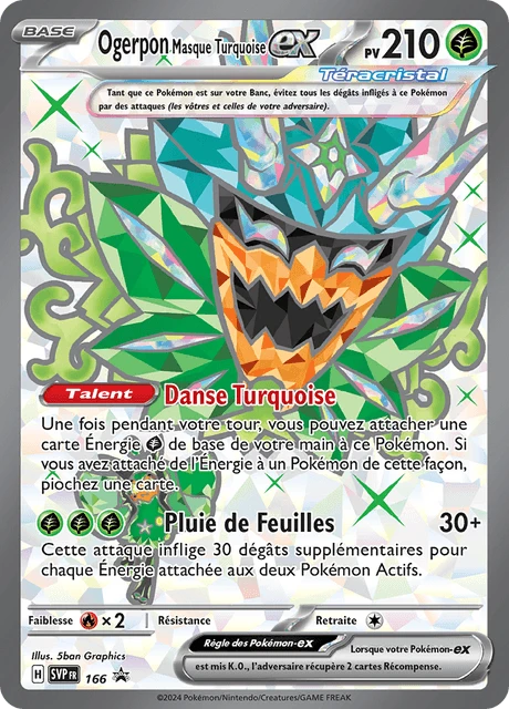 Ogerpon Masque Turquoise-ex – Holo