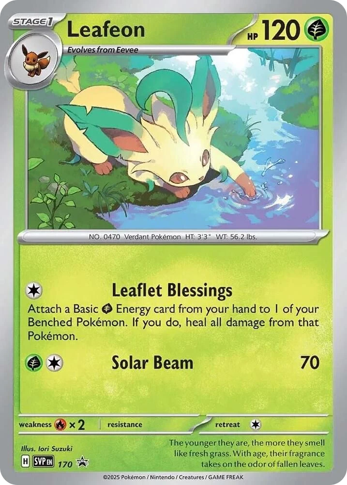 Leafeon – Holo · Cosmos Holo