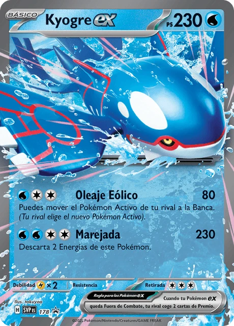 Kyogre ex – Holo