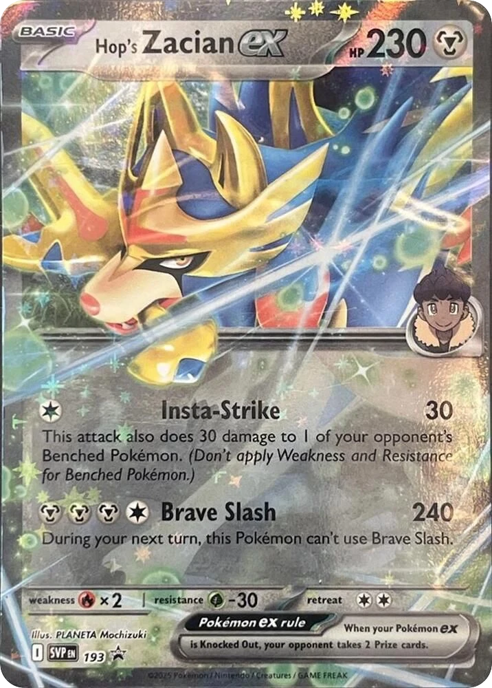 Hop's Zacian ex – Holo