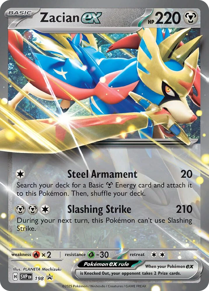 Zacian ex – Holo