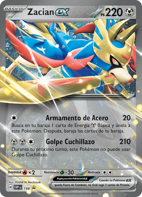 Zacian ex – Holo