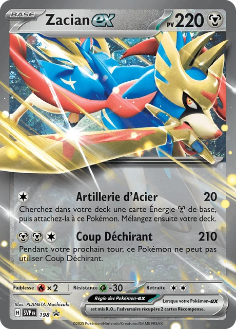 Zacian-ex – Holo