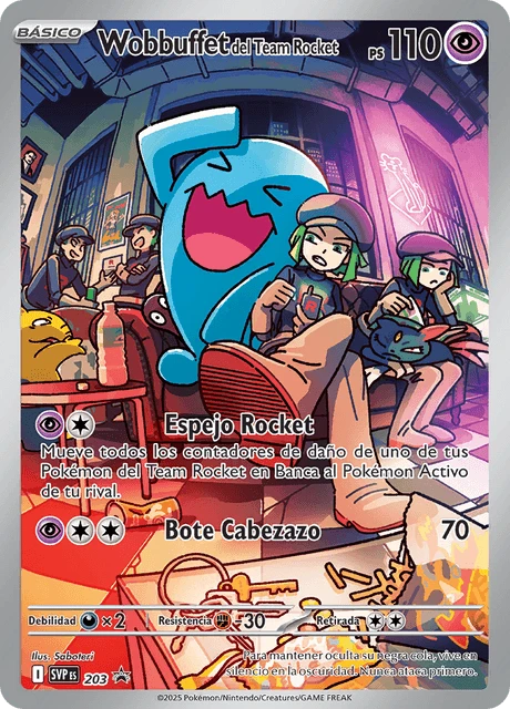 Wobbuffet del Team Rocket – Reverse Holo · Team Rocket