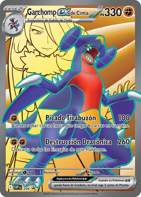 Garchomp ex de Cintia