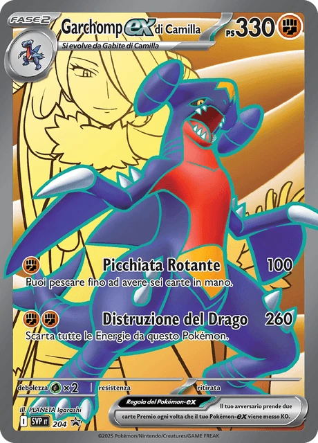 Garchomp-ex di Camilla