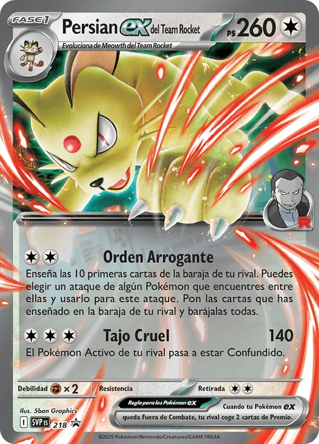 Persian ex del Team Rocket – Reverse Holo · Team Rocket