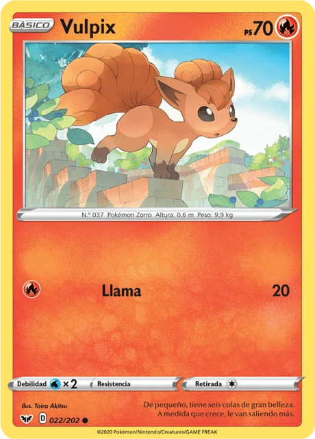 Vulpix – Reverse Holo