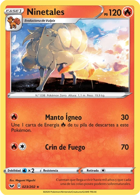 Ninetales – Reverse Holo
