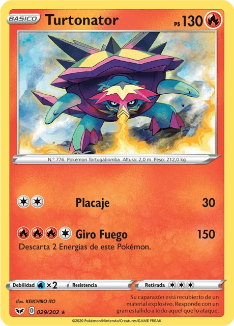Turtonator – Reverse Holo