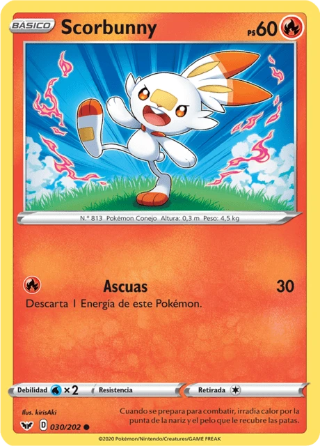 Scorbunny – Reverse Holo