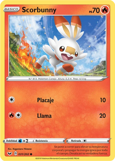 Scorbunny – Reverse Holo