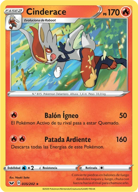 Cinderace – Holo