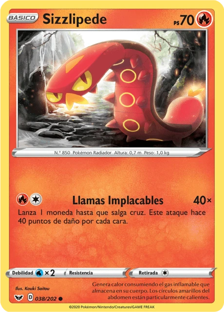 Sizzlipede – Reverse Holo