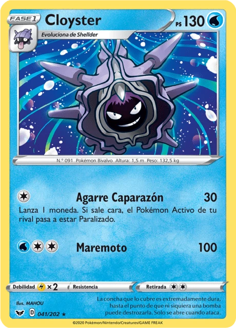 Cloyster – Reverse Holo