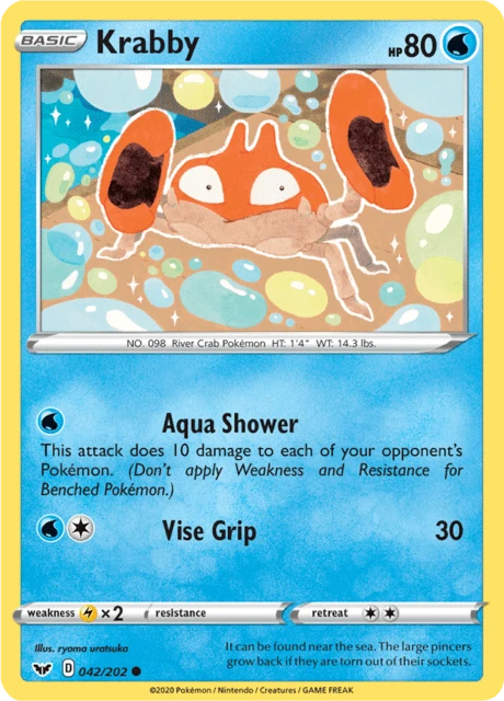 Krabby – Reverse Holo