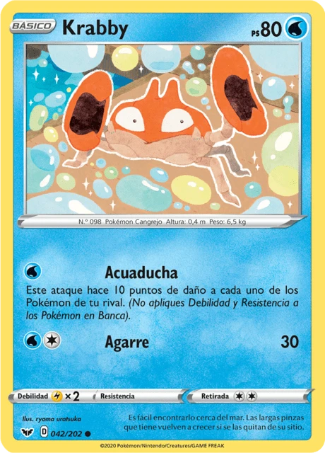 Krabby – Reverse Holo