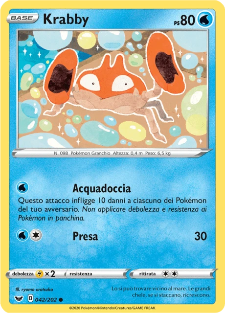 Krabby – Reverse Holo