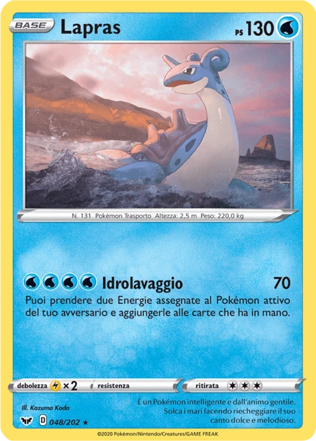 Lapras – Reverse Holo