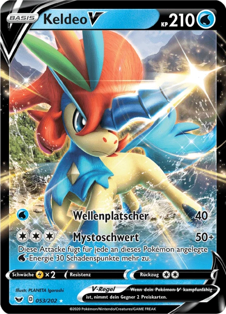 Keldeo V – Holo