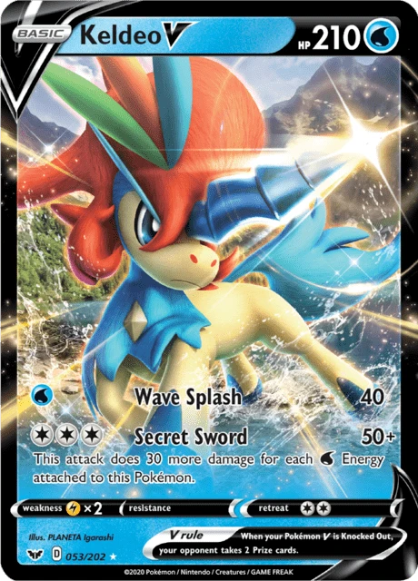 Keldeo V – Holo