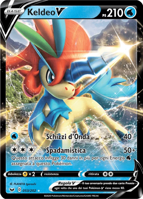 Keldeo V – Holo