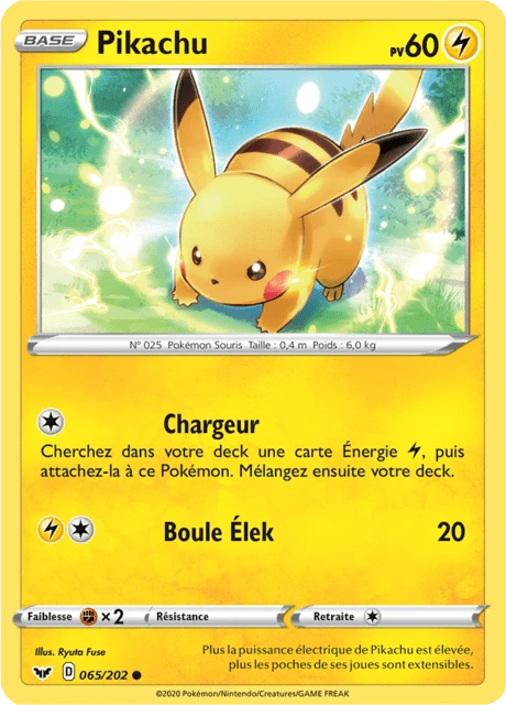 Pikachu – Reverse Holo