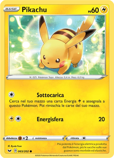 Pikachu – Reverse Holo