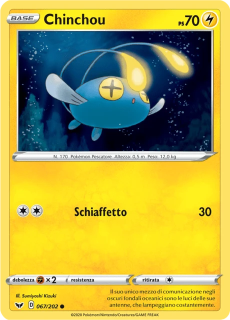 Chinchou – Reverse Holo