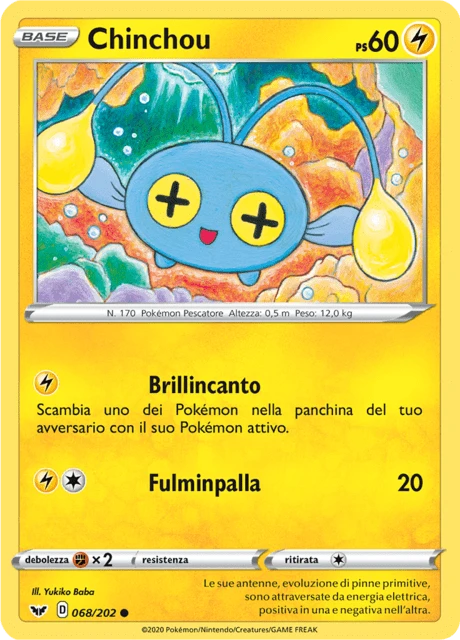 Chinchou – Reverse Holo