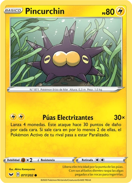 Pincurchin – Reverse Holo